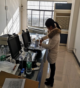 河南省漯河市人民檢察院引進我司食品快檢設備